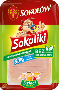 SOKOLIKI SZYNECZKA TOSTOWA Z INDYKA