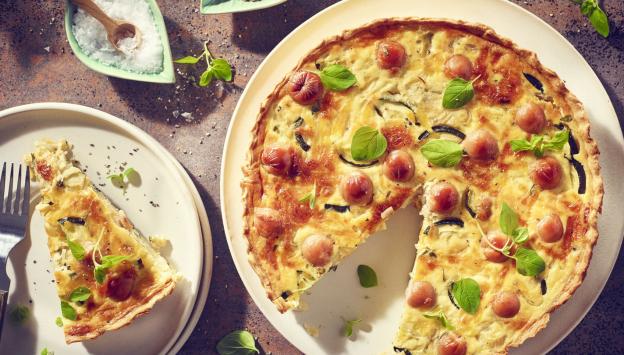 TARTA Z CUKINIĄ I FOODBOLÓWKAMI
