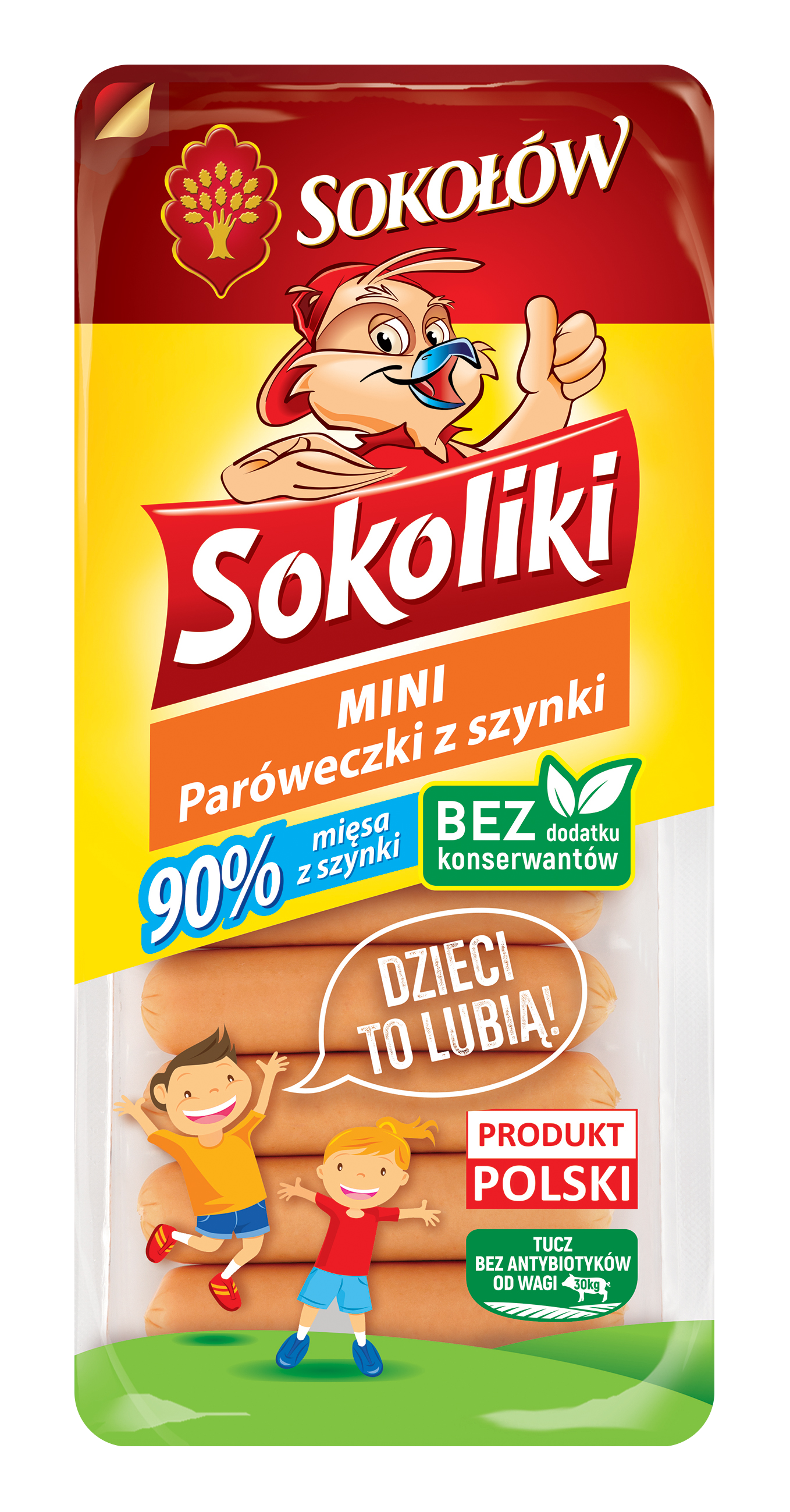 SOKOLIKI PARÓWECZKI Z SZYNKI