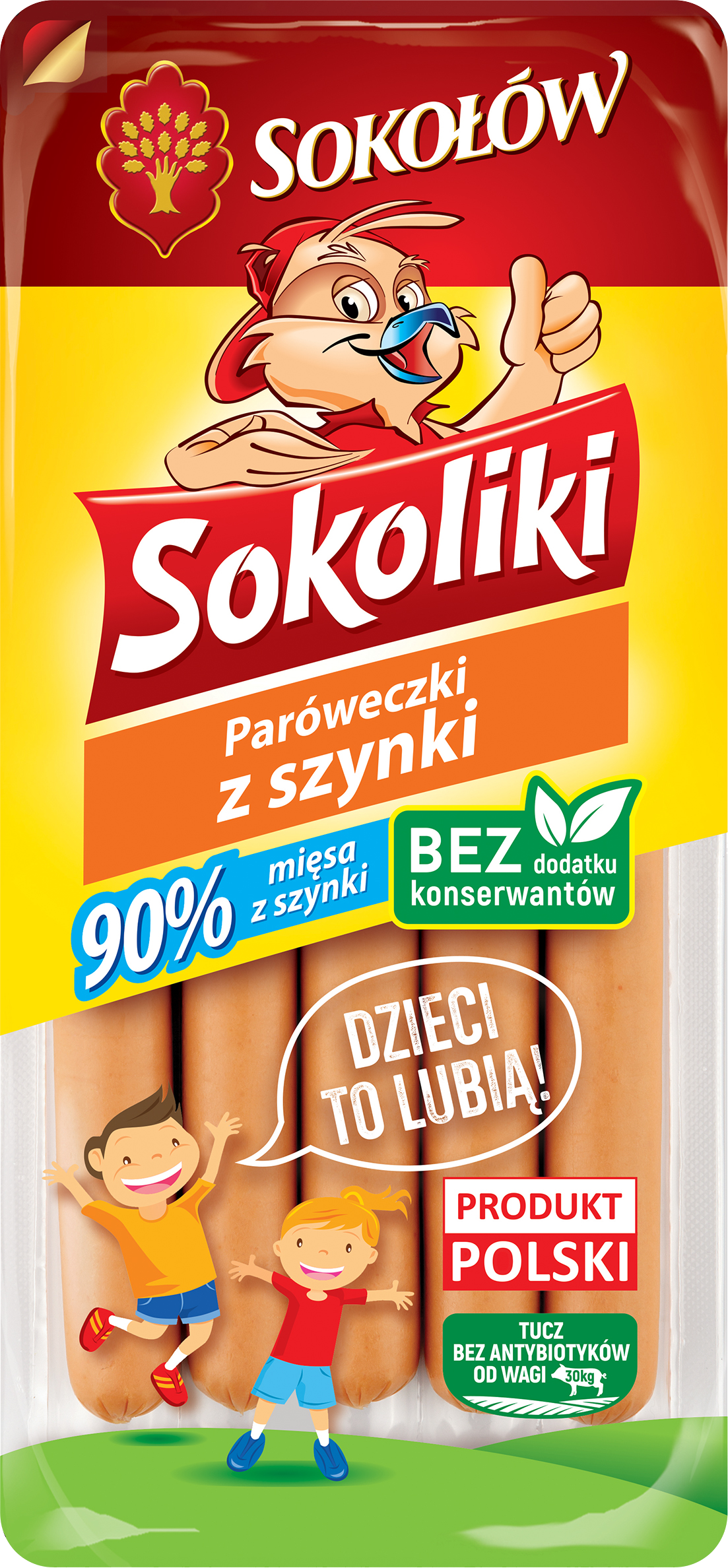 SOKOLIKI PARÓWECZKI Z SZYNKI