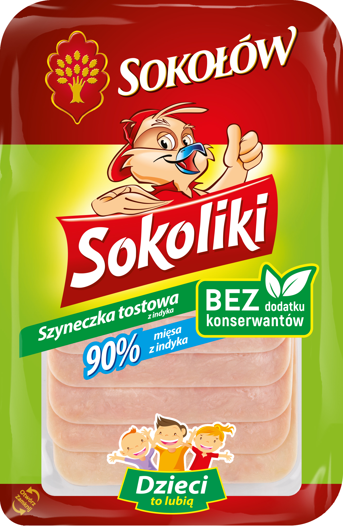 SOKOLIKI SZYNECZKA TOSTOWA Z INDYKA